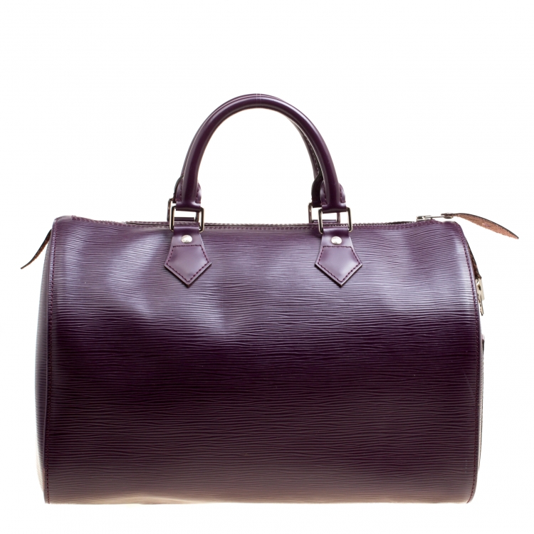 مملوكة مسبقًا Louis Vuitton Cassis Epi Leather Speedy 30