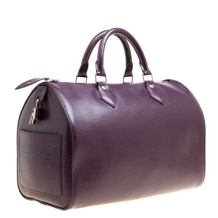 مملوكة مسبقًا Louis Vuitton Cassis Epi Leather Speedy 30