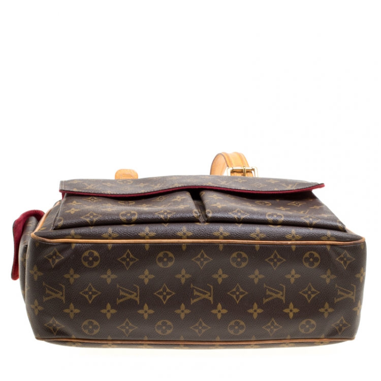Pre Owned Louis Vuitton Monogram Canvas Multiple Cite Bag