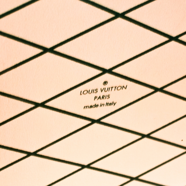 Pre Owned Louis Vuitton Silver Epi Leather Petite Boite Chapeau Bag