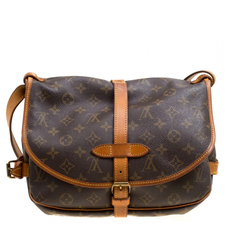 Louis Vuitton Monogram Canvas Saumur 30 Bag Louis Vuitton TLC