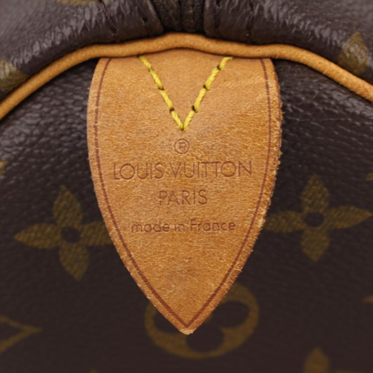 Pre Owned Louis Vuitton Monogram Canvas Speedy 30 Bag