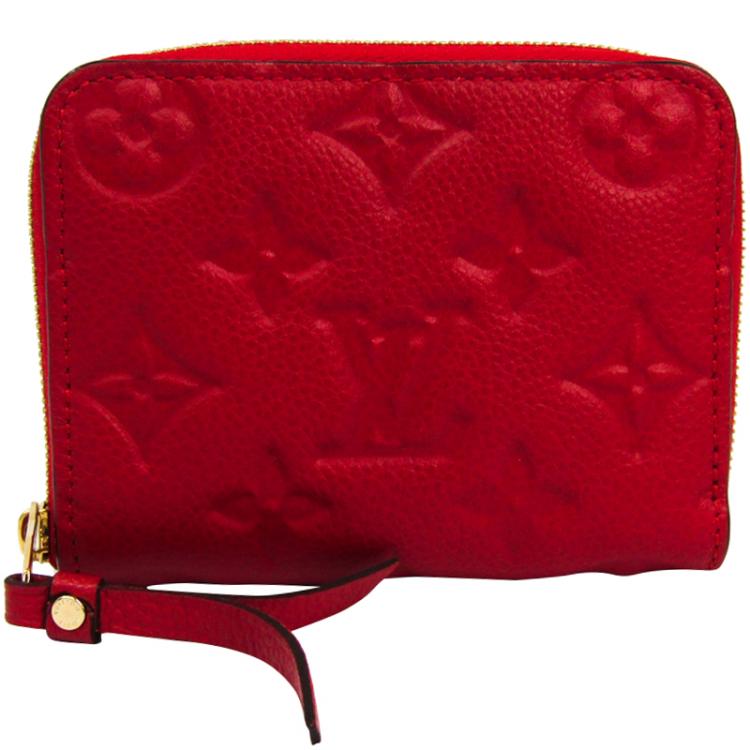 Louis Vuitton Cherry Monogram Empreinte Leather Zippy Coin Purse Louis  Vuitton | The Luxury Closet