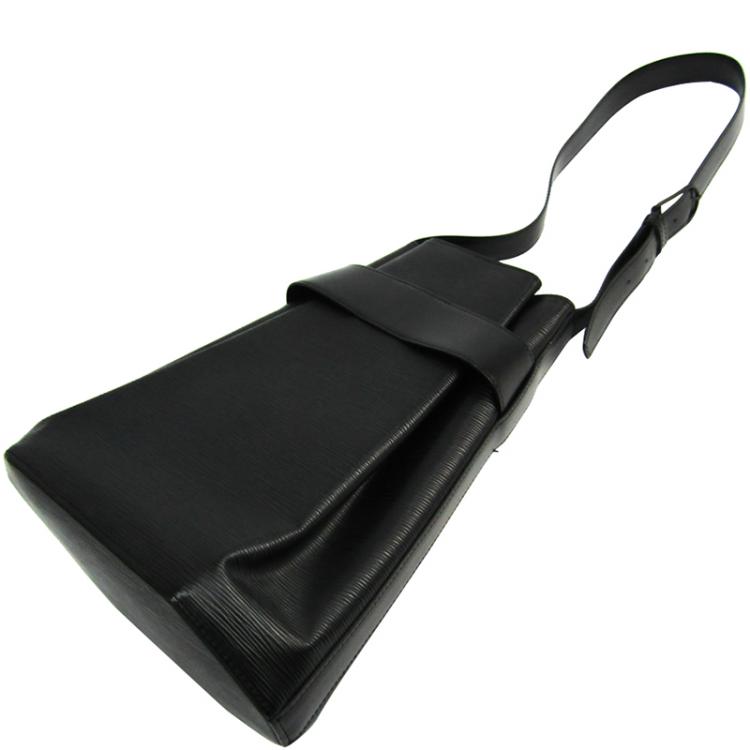 Louis Vuitton Epi Sac De Paul PM Shoulder Bag Noir Black M80155