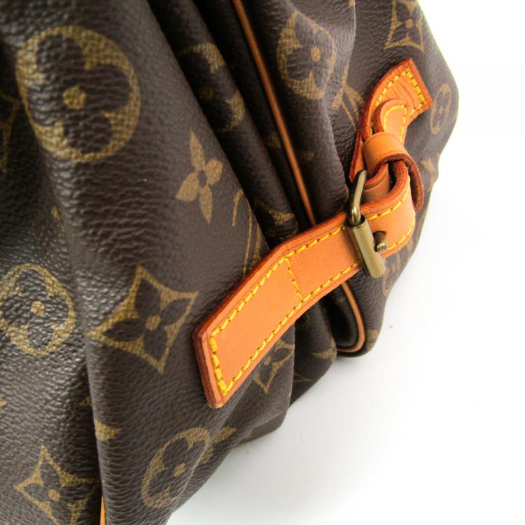 Pre Owned Louis Vuitton Monogram Canvas Saumur 35 Bag