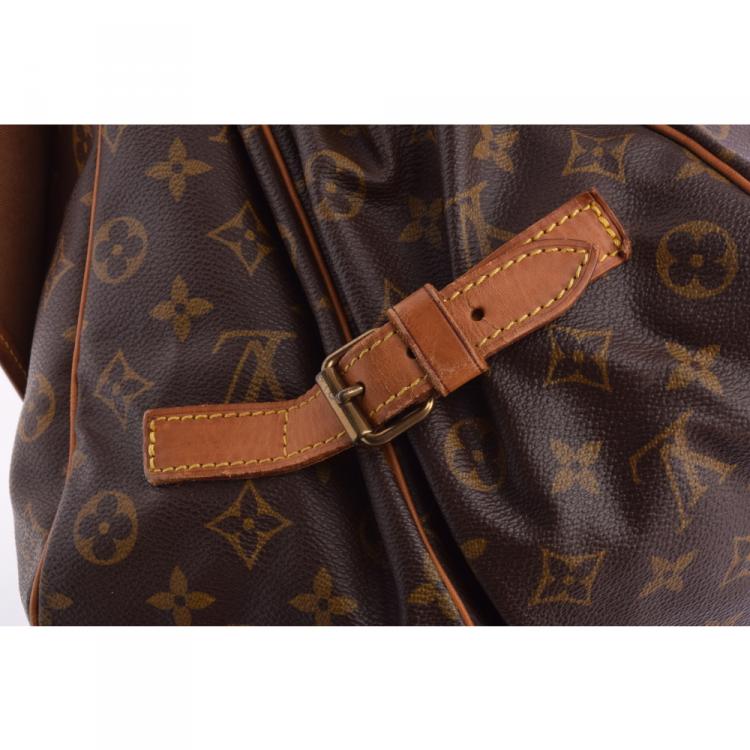 Pre Owned Louis Vuitton Monogram Canvas Saumur 35 Bag