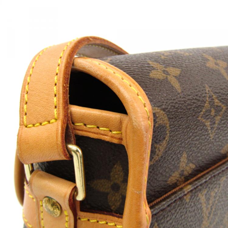 Pre Owned Louis Vuitton Monogram Canvas Sologne Bag
