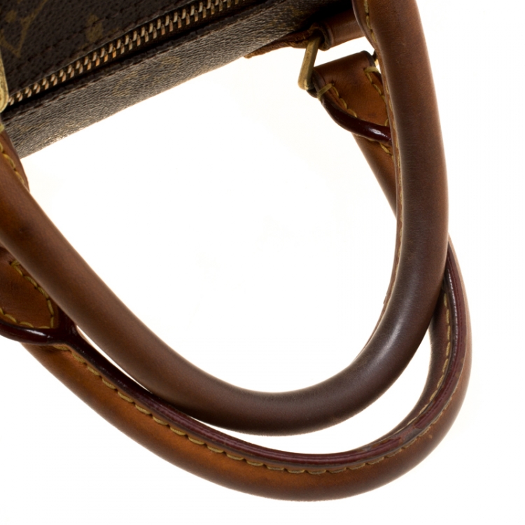 مملوكة مسبقًا Louis Vuitton Monogram Canvas and Leather Speedy 30 Bag