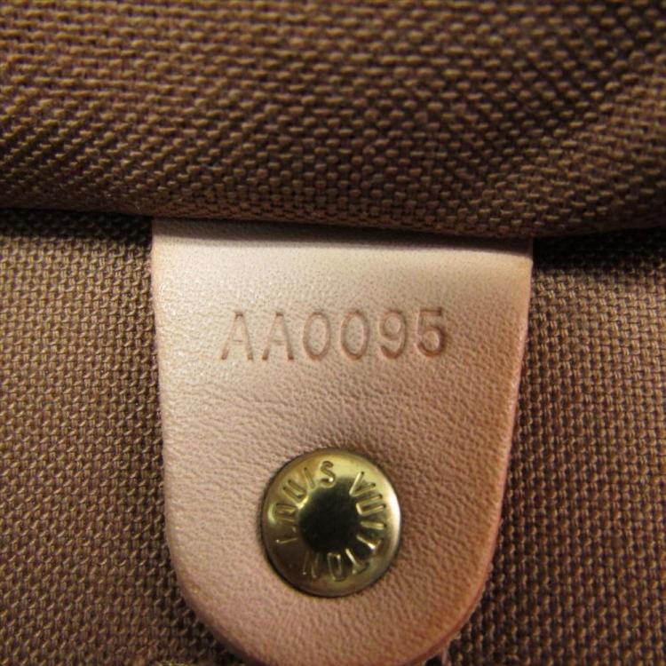 Pre Owned Louis Vuitton Monogram Canvas Speedy 35 Bag