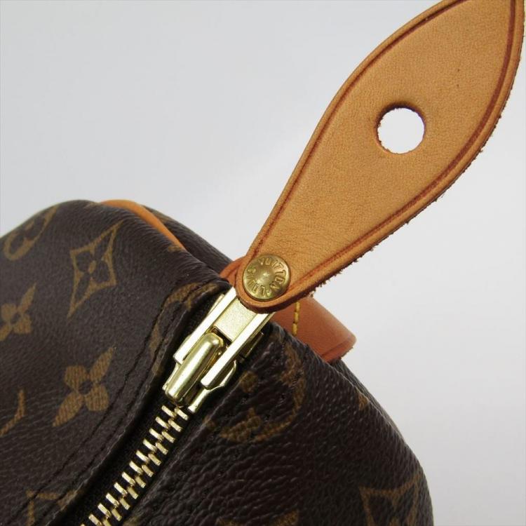 Pre Owned Louis Vuitton Monogram Canvas Speedy 35 Bag