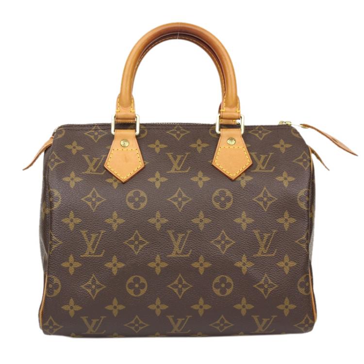 Pre Owned Louis Vuitton Monogram Canvas Speedy 25 Bag