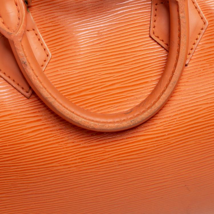 Pre Owned Louis Vuitton Mandarin Epi Leather Speedy 25