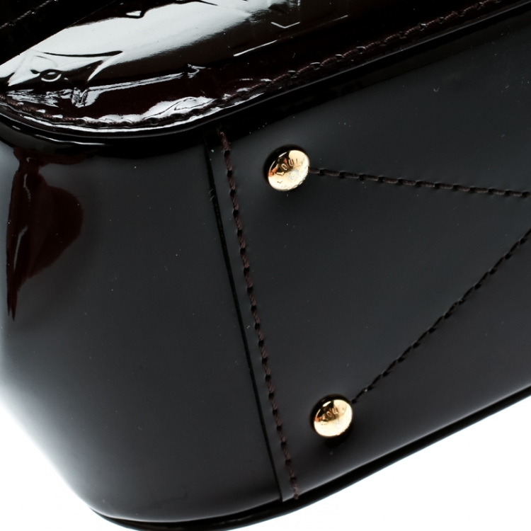 مملوكة مسبقًا Louis Vuitton Amarante Monogram Vernis Pasadena Bag