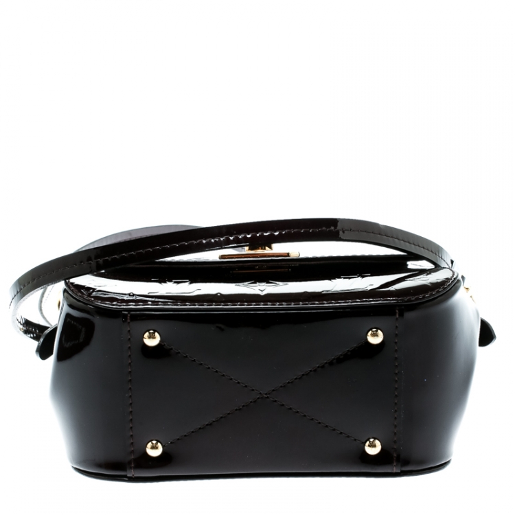 مملوكة مسبقًا Louis Vuitton Amarante Monogram Vernis Pasadena Bag