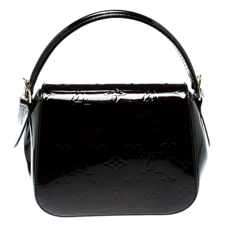 مملوكة مسبقًا Louis Vuitton Amarante Monogram Vernis Pasadena Bag