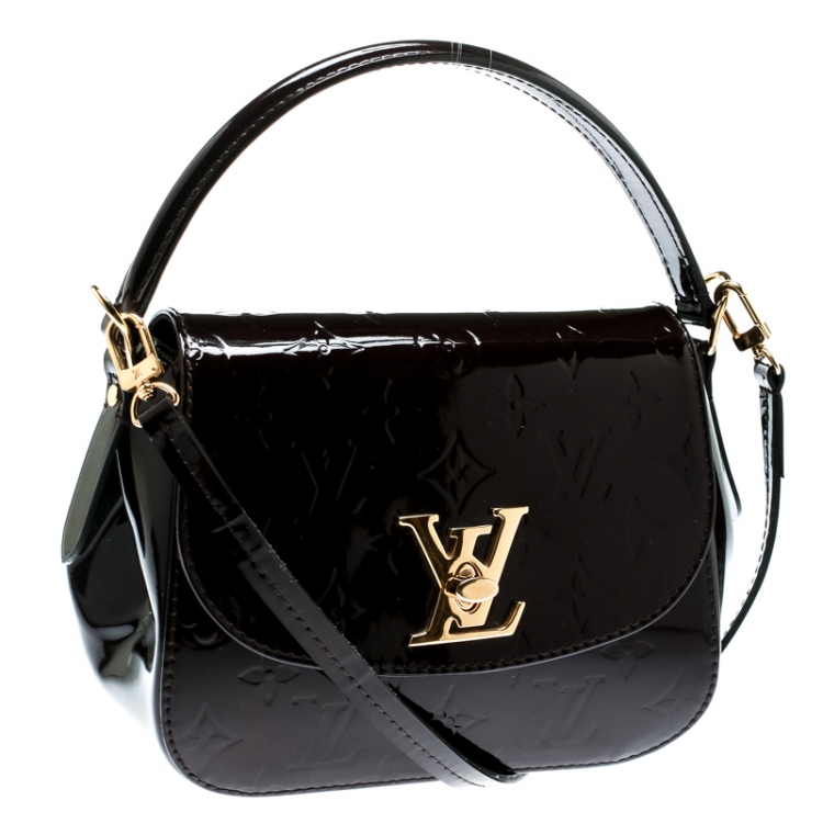 مملوكة مسبقًا Louis Vuitton Amarante Monogram Vernis Pasadena Bag