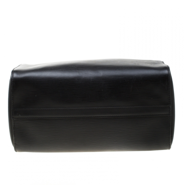 Pre Owned Louis Vuitton Black Epi Leather Speedy 30