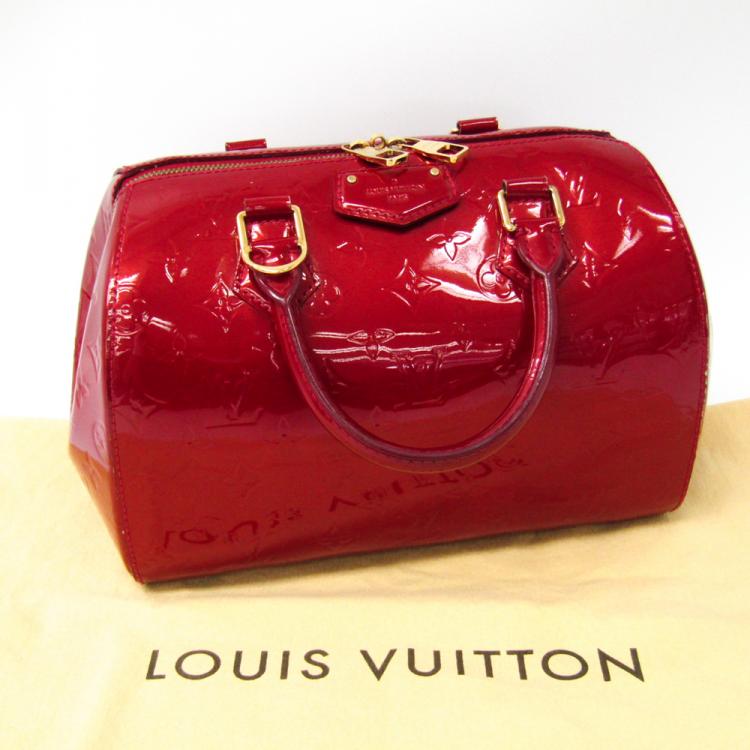 مملوكة مسبقًا Louis Vuitton Pomme D'Amour Monogram Vernis Montana Bag