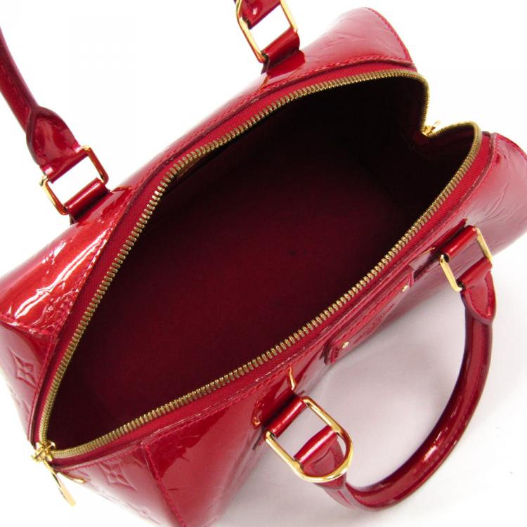 مملوكة مسبقًا Louis Vuitton Pomme D'Amour Monogram Vernis Montana Bag