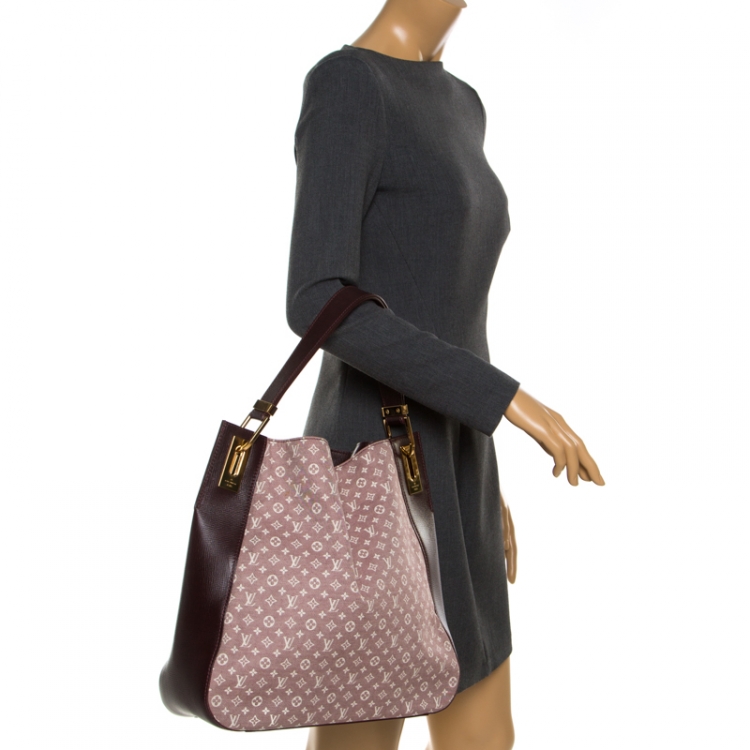 Idylle rendez-vous leather handbag Louis Vuitton Red in Leather