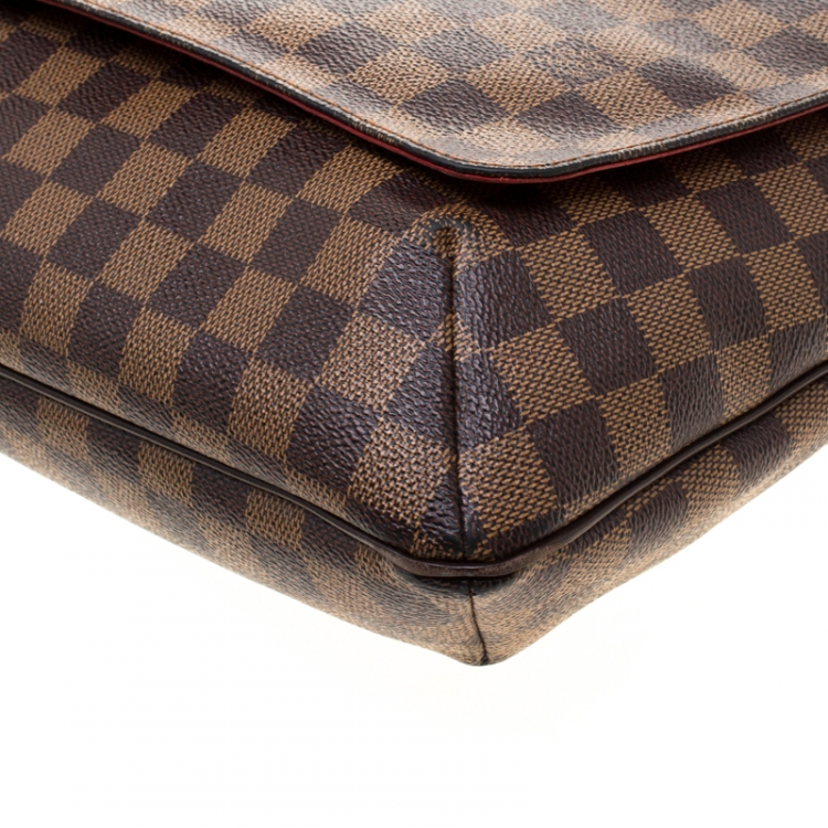 Pre Owned Louis Vuitton Damier Ebene Canvas Musette Messenger Bag