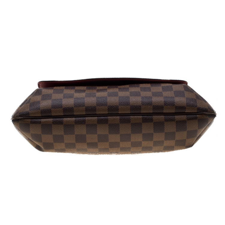 Pre Owned Louis Vuitton Damier Ebene Canvas Musette Messenger Bag