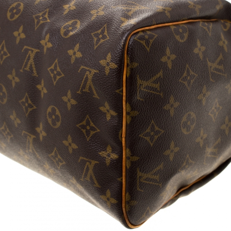 مملوكة مسبقًا Louis Vuitton Monogram Canvas and Leather Speedy 30 Bag
