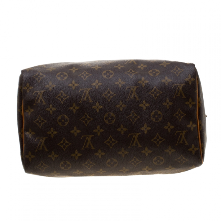 مملوكة مسبقًا Louis Vuitton Monogram Canvas and Leather Speedy 30 Bag