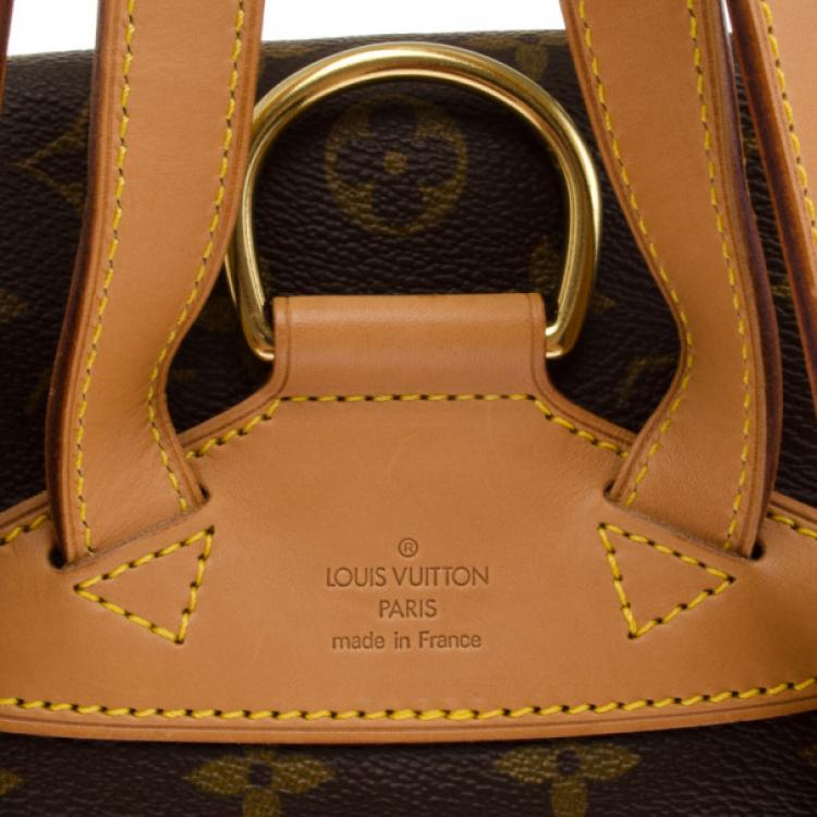 Pre Owned Louis Vuitton Monogram Canvas Montsouris MM Backpack Bag