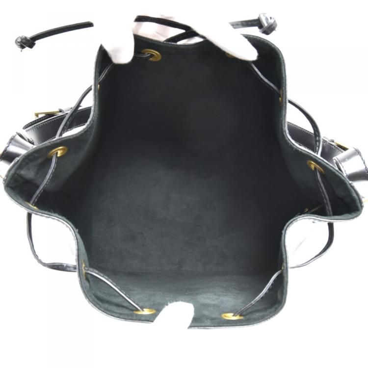 Pre Owned Louis Vuitton Noir Epi Leather Noe Bag