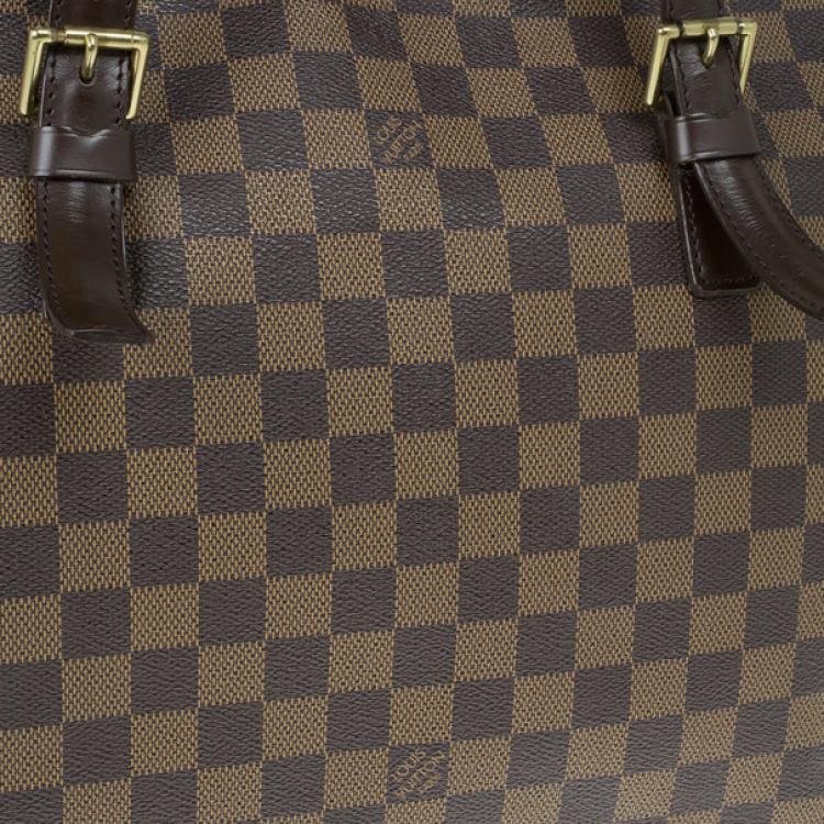 Pre Owned Louis Vuitton Damier Ebene Canvas Chelsea Tote