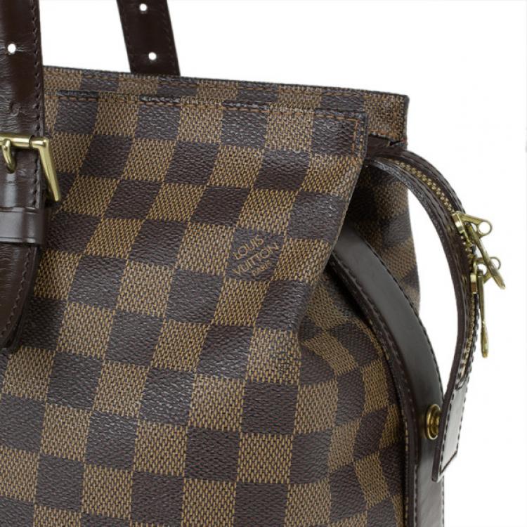 Pre Owned Louis Vuitton Damier Ebene Canvas Chelsea Tote