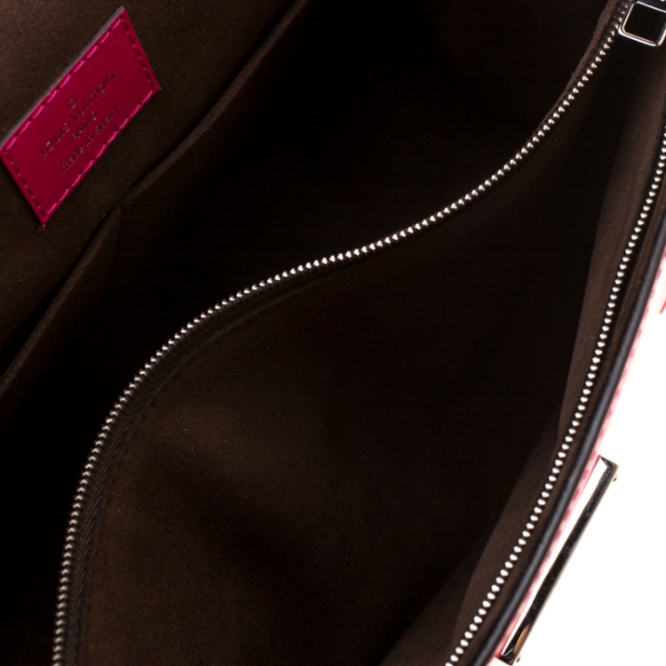 Pre Owned Louis Vuitton Pivoine Epi Leather Cluny MM Bag