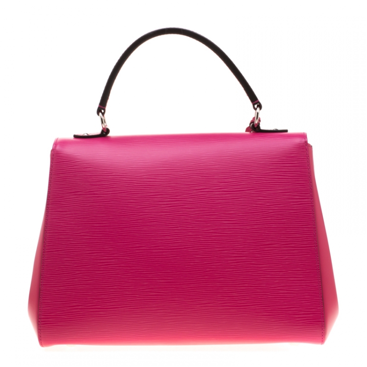 Pre Owned Louis Vuitton Pivoine Epi Leather Cluny MM Bag