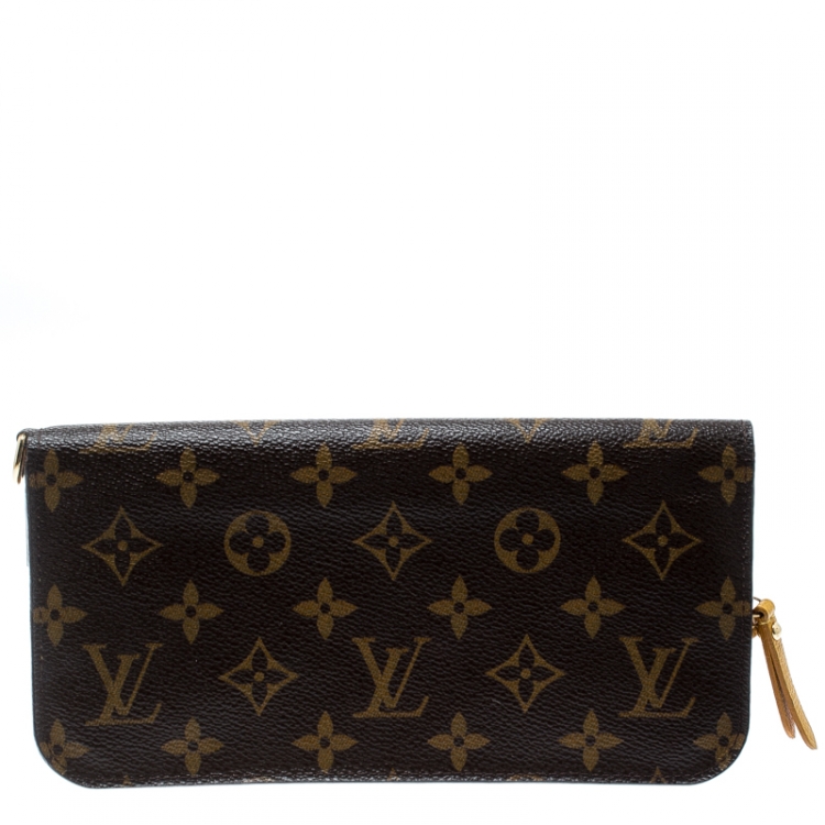 Louis Vuitton Black Monogram Multicolore Pistache Insolite Wallet