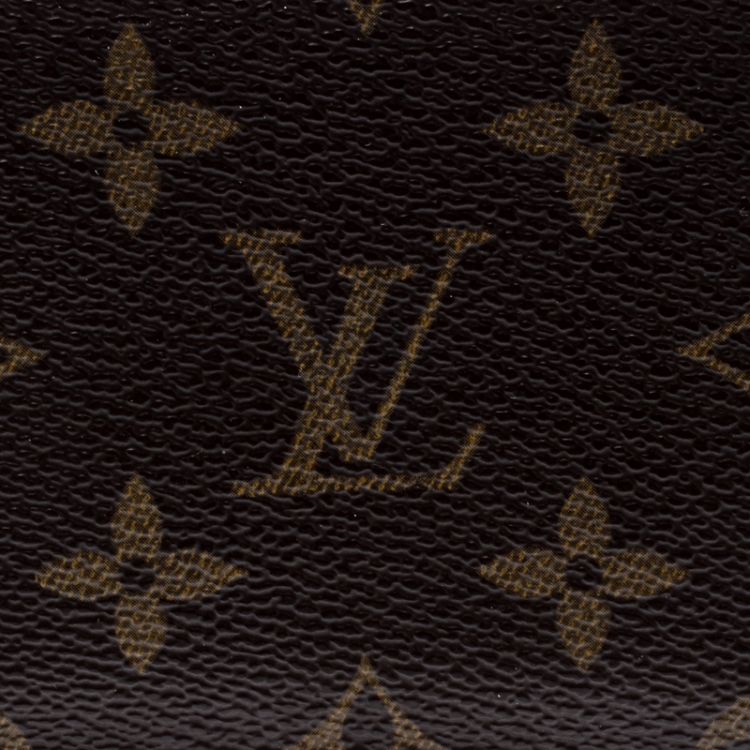 Pre Owned Louis Vuitton Monogram Canvas Bifold Pass Card Case