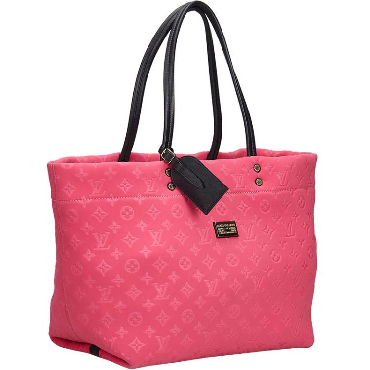 pink louis vuitton tote bag