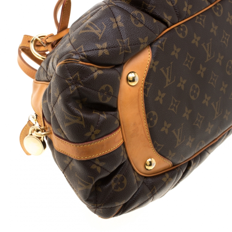 Pre Owned Louis Vuitton Monogram Canvas Etoile Bowling Bag