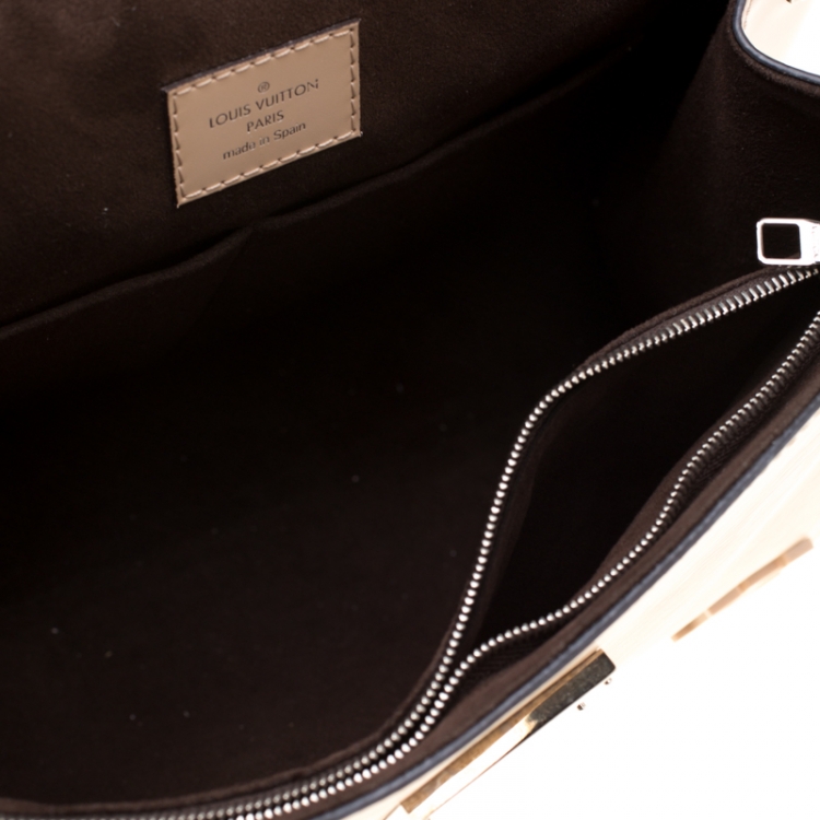 مملوكة مسبقًا Louis Vuitton Jaune Pale Epi Leather Cluny BB Bag