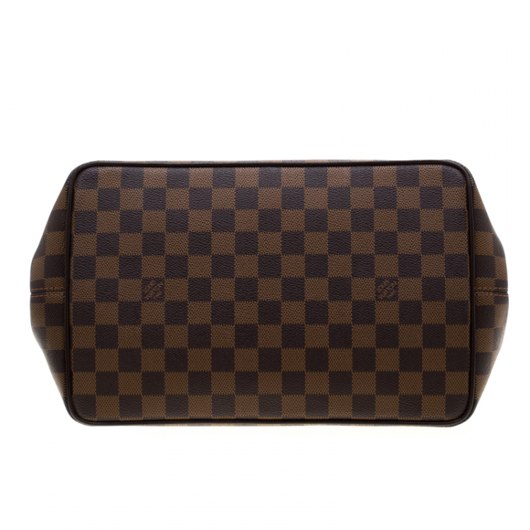 Pre Owned Louis Vuitton Damier Ebene Canvas Bergamo MM Bag