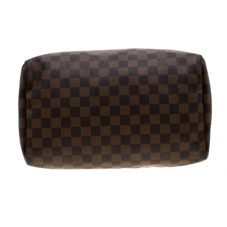 Pre Owned Louis Vuitton Damier Ebene Canvas Speedy 30