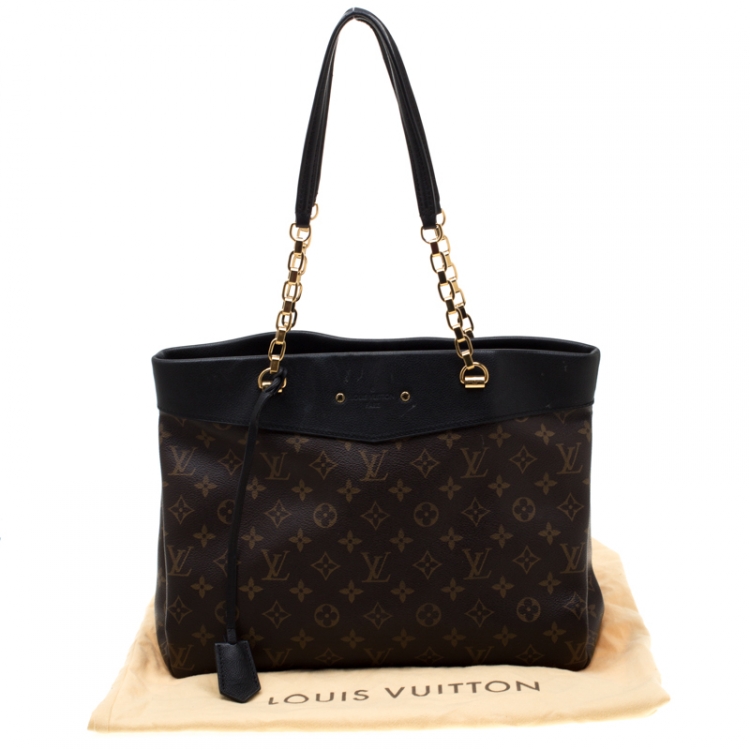 Pre Owned Louis Vuitton Monogram Canvas Pallas Shopper Tote 