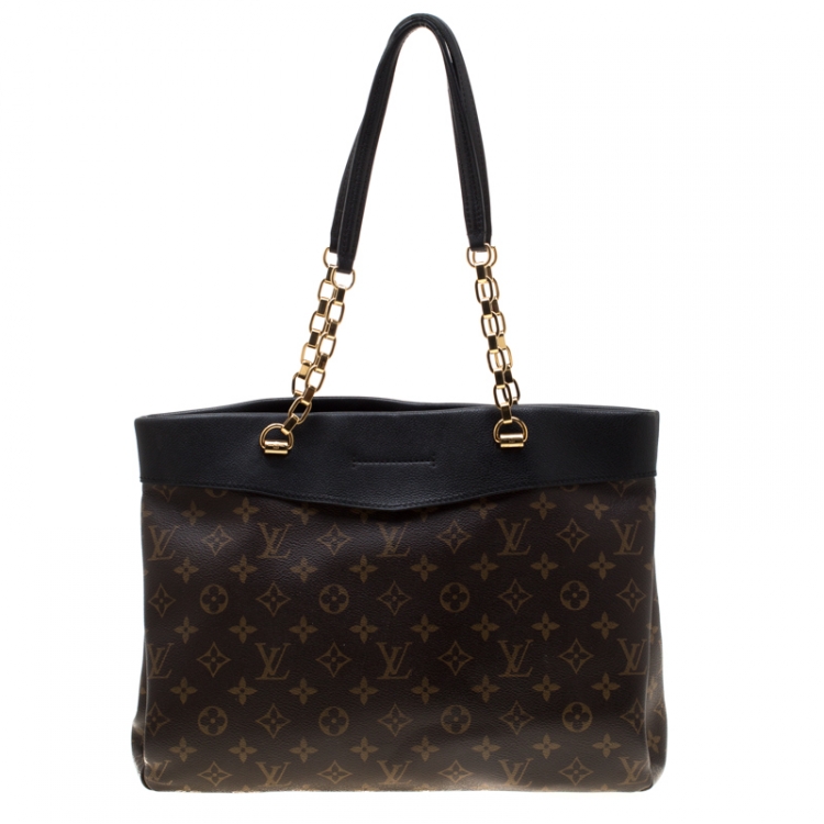 Pre Owned Louis Vuitton Monogram Canvas Pallas Shopper Tote 