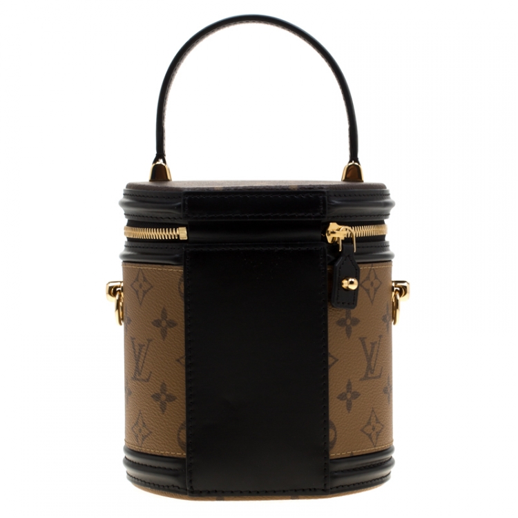 Pre Owned Louis Vuitton Monogram Reverse Canvas Cannes Bag