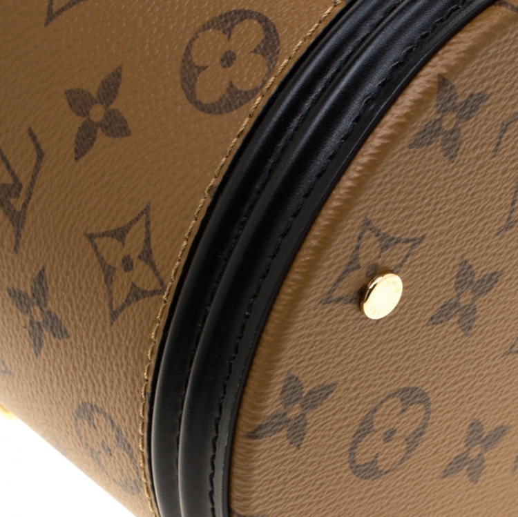 Pre Owned Louis Vuitton Monogram Reverse Canvas Cannes Bag