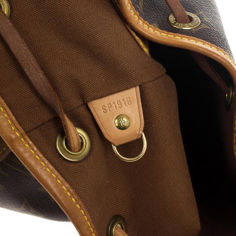 Pre Owned Louis Vuitton Monogram Canvas Montsouris MM Backpack Bag