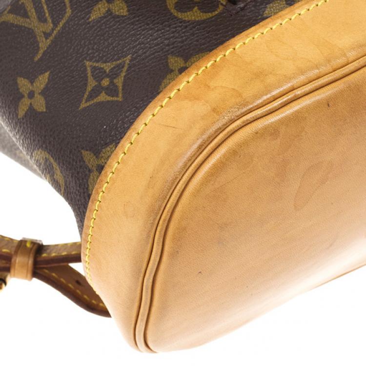 Pre Owned Louis Vuitton Monogram Canvas Montsouris MM Backpack Bag
