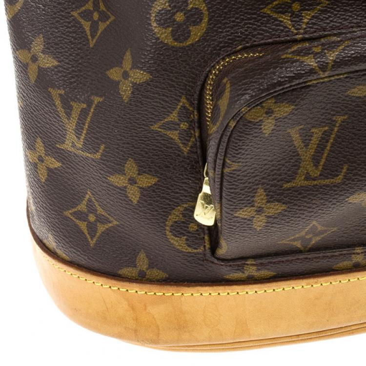 Pre Owned Louis Vuitton Monogram Canvas Montsouris MM Backpack Bag