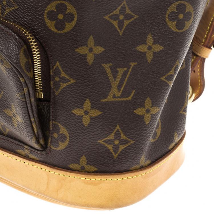 Pre Owned Louis Vuitton Monogram Canvas Montsouris MM Backpack Bag