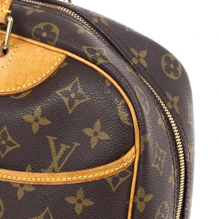 Pre Owned Louis Vuitton Monogram Deauville Boston Bag